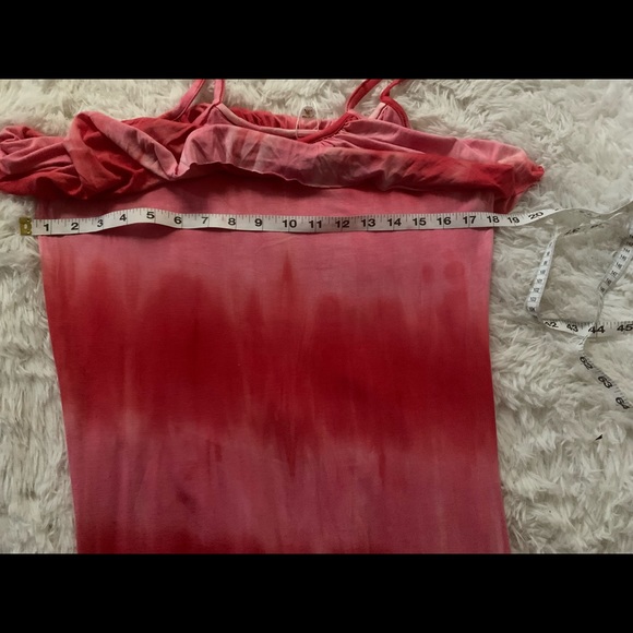 Women’s Tie Dye Maxi Dress - Picture 8 of 9